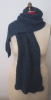 Blue Knit Scarf