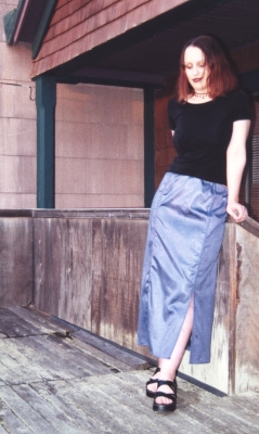 Lavender Mendhi Skirt